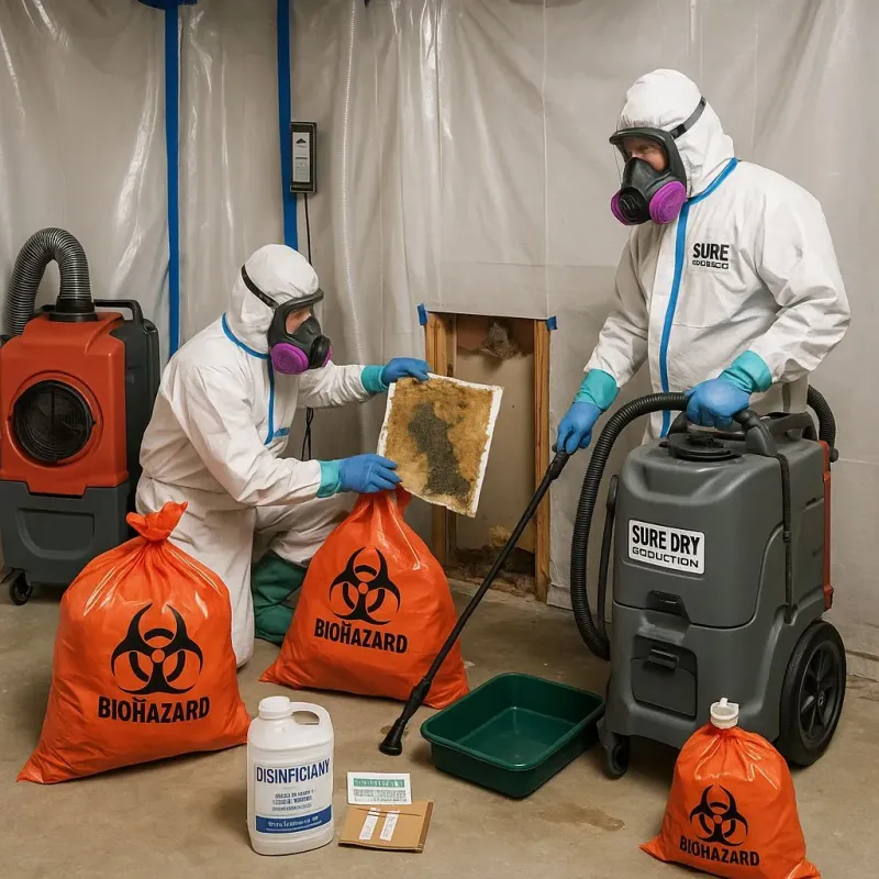 Contaminated Water Handling Protocols process in Lagrange, IN