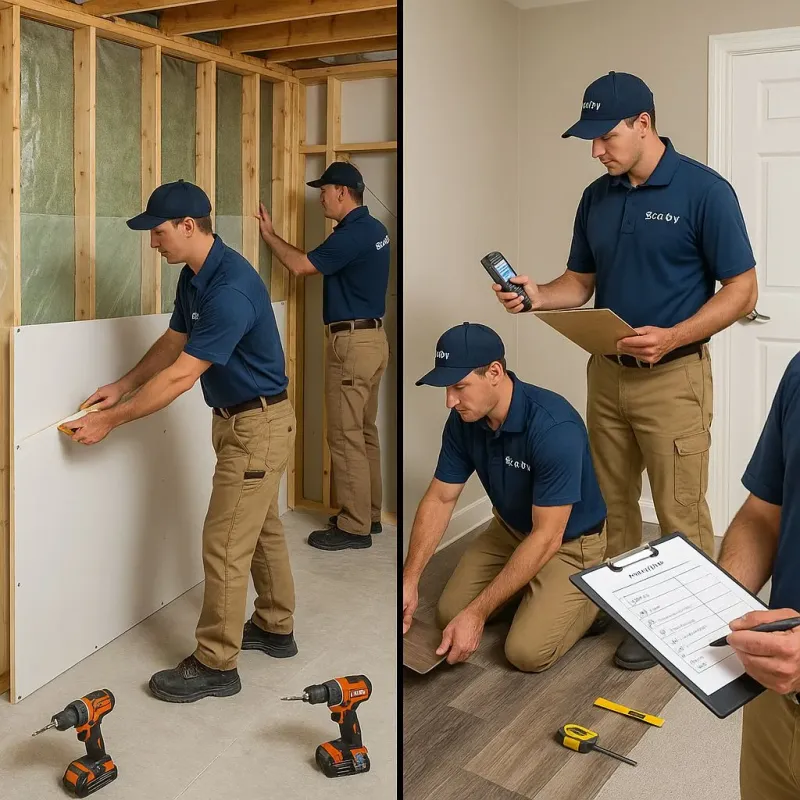 Repairs and Reconstruction process in Lagrange, IN